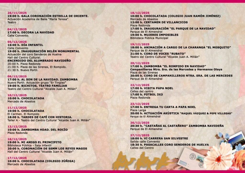 Programación de Navidad