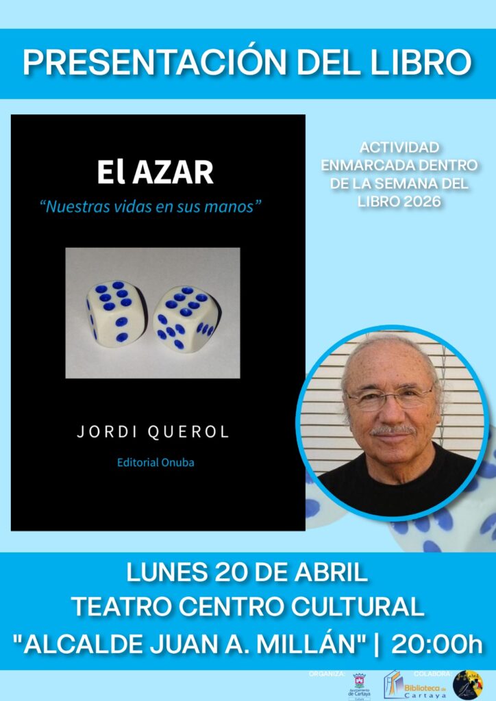 Cartel presentacion libro jordi querol