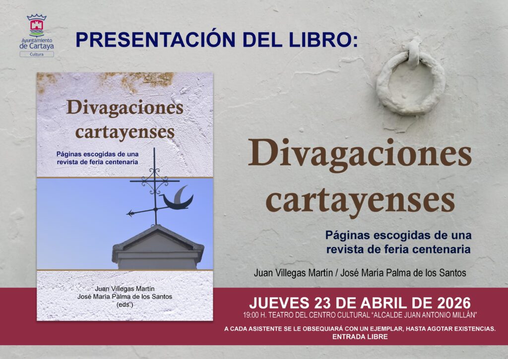 Presentacion libro divagaciones cartayenses